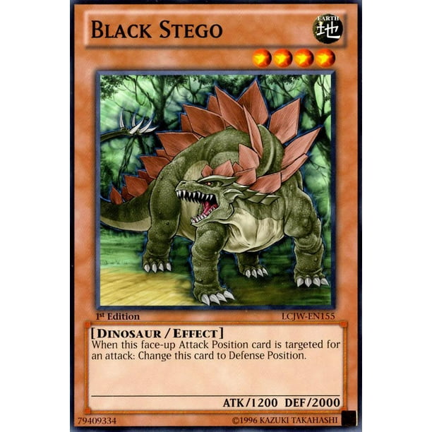 YU-GI-OH BLACK STEGO LCJW-EN155-1st EDITION YU-GI-OH BLACK STEGO LCJW-EN155-1st EDITION
